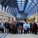 Attendees joined Hungary’s State Secretary and Consul General and members of Blackpool Council for the wreath-laying ceremony at the Winter Gardens