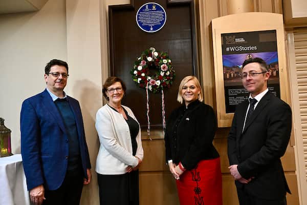 Hungary’s State Secretary György Heidl, Blackpool Council’s deputy leader Cllr Jane Hugo, Consul General of Hungary in Manchester Judit Varhelyi, and Blackpool Council’s chief executive, Neil Jack