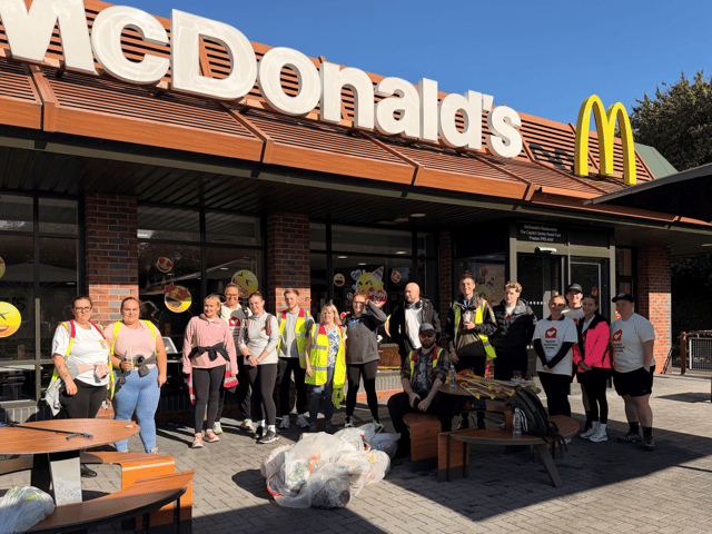 Mcdonald's staff in Fleetwood and Cleveleys help raising more than £16,000 for Ronald McDonald House