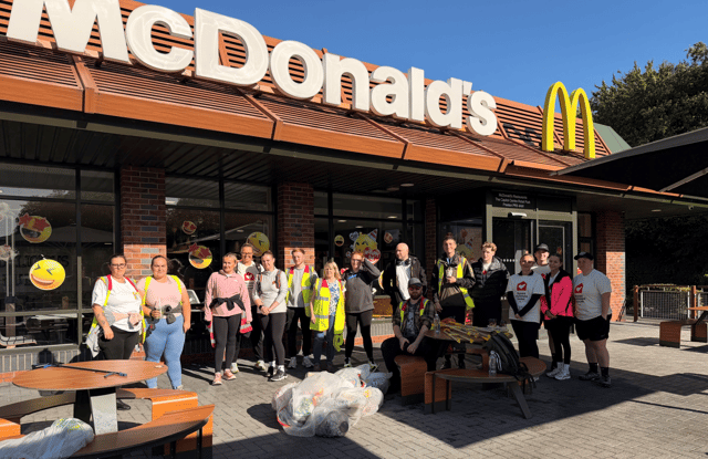 Mcdonald's staff in Fleetwood and Cleveleys help raising more than £16,000 for Ronald McDonald House