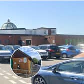 The Marine Hall Danflo toilets are close to where one of five water re-filling stations are