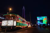 Lightpool 2026 art trail on opening night in Blackpool. Photo: Lucinda Herbert