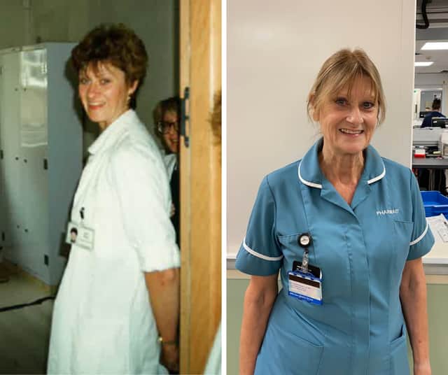 Blackpool Victoria Hospital pharmacy technician Julie Heyes is preparing to retire after dedicating 49 years to the NHS, including 47 years at the Trust.