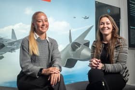  Pictured are Alice and Laura