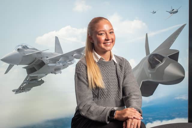 Alice, 22, says BAE is a ‘really exciting’ place to work. 