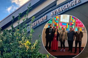 Synagogue leaders have thanked the Blackpool community for standing with them after they were subjected to a horrific anti-Semitic hate crime.