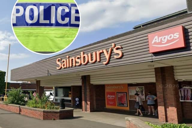 Police are appealing for information after cash boxes were stolen at Sainsbury's in St Annes