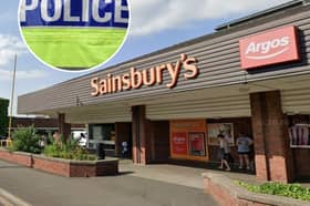 Police are appealing for information after cash boxes were stolen at Sainsbury's in St Annes