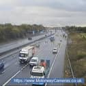 Major delays of up to 50 minutes and 5 miles of congestion on M6 close to M55