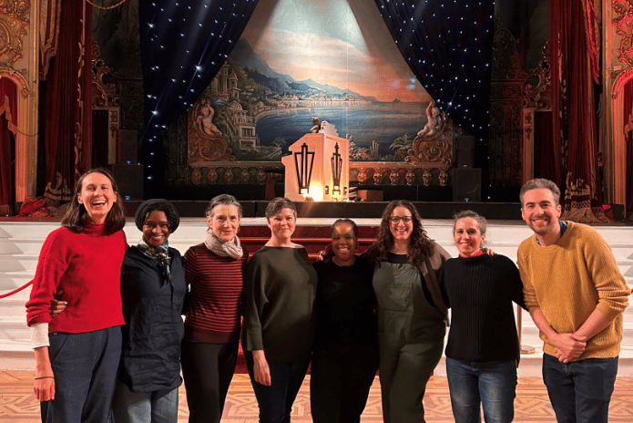Legendary Hollywood actor Dame Harriet Walter visits Blackpool Tower Ballroom with RSC