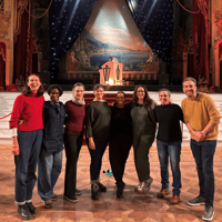 Legendary Hollywood actor  Dame Harriet Walter visits Blackpool Tower Ballroom with RSC