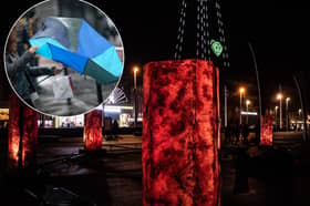 Lightpool Festival visitors are being warned that a small number of outdoor installations in Blackpool may be temporarily unavailable due to high winds forecast throughout the weekend.

