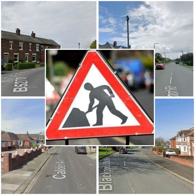 All the roadworks planned for Wyre this week