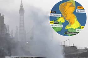 Blackpool and the Fylde coast is set for an unsettled and windy weekend as Storm Boelo brings the threat of heavy rain, powerful gusts and disruption to travel, with amber weather warnings for wind issued across parts of northern England.