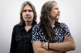 Del Amitri stars  Justin Currie and Iain Harvie