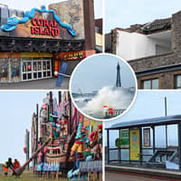 12 shocking photos of damage across Blackpool as Storm Boelo continues to batter the Fylde coast