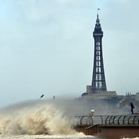Blackpool Tower top closed as main attractions issue latest after Storm Boelo impacts resort