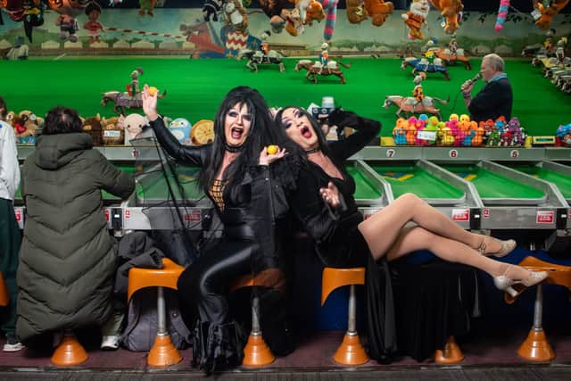 Betty Legs Diamond & Zoe are hosting thier Halloween show at Central Pier Show Bar on Saturday
