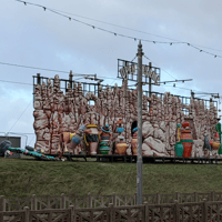 Damaged illuminations and fallen trees- Storm Beolo continues to batter Fylde coast