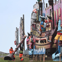 5 shocking photos showing severe Blackpool Illuminations damage