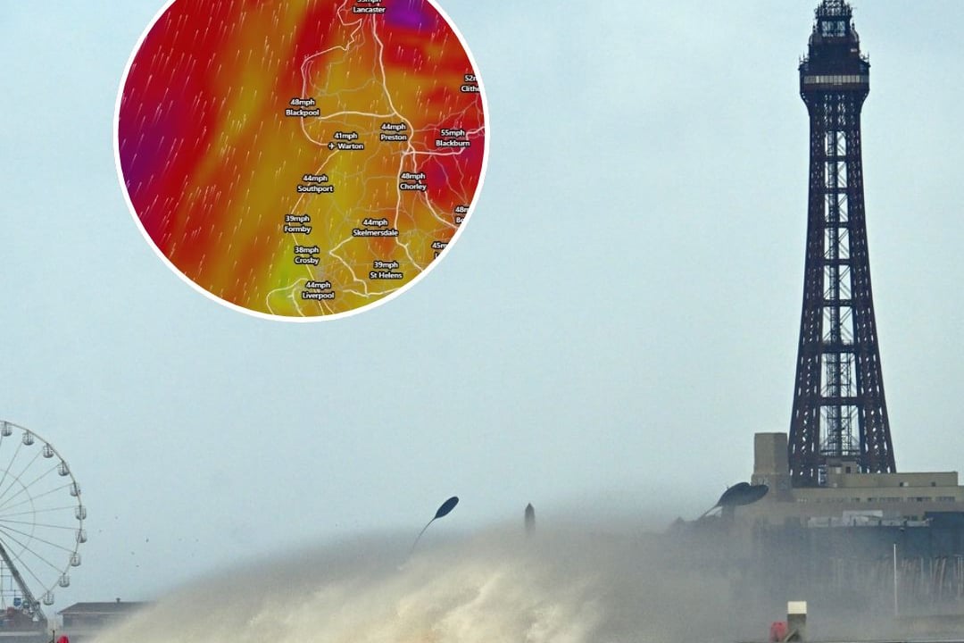 Blackpool set for another blast of strong winds as Met Office issues fresh weather warning
