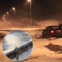 Environment Agency issues flood alert for Fylde coast as high tides threaten coastal areas after Storm Boelo