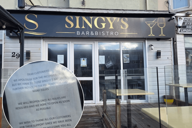 Singy's Bar & Bistro on Red Bank Road, Bispham