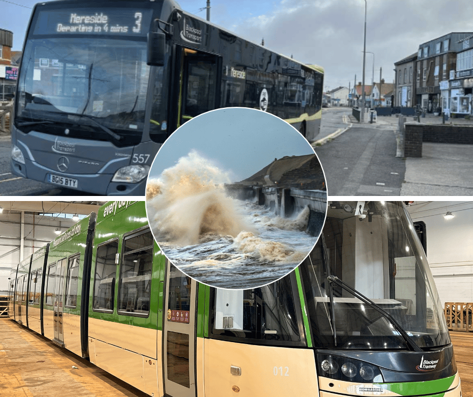 Important Blackpool Transport update on tram network reopening