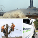 A total of 144 properties across the Fylde Coast and Wyre are without electricity following power cuts linked to unexpected incidents affecting overhead and high-voltage cables amid Storm Boelo.