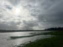 High water levels on the River Wyre