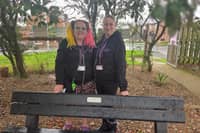 KCA cancer support group members Barbara Prince (left) and Lesley Taylor