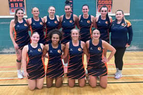 Blackpool Netball Club's North West Regional Division Three squad