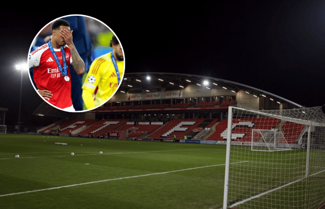 Fleetwood host Arsenal tonight.