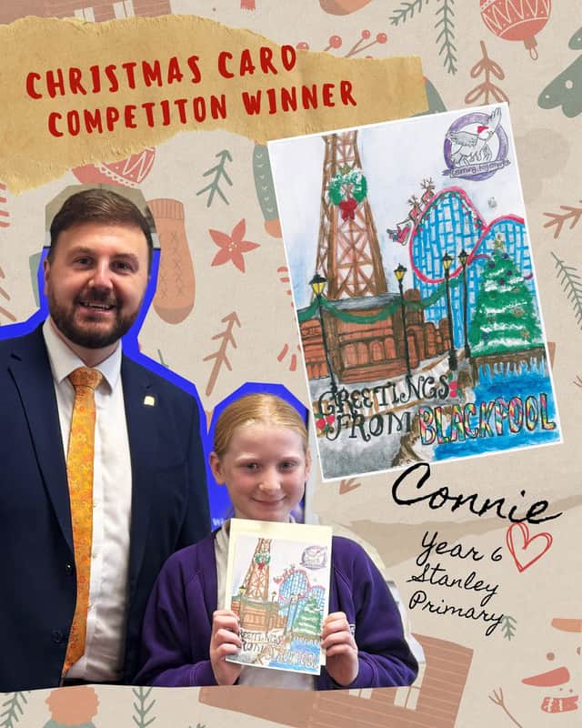 Primary school-aged children across Blackpool South are being invited to design MP Chris Webb’s official Christmas card, with the winning entry set to be sent across the constituency and Westminster this festive season.