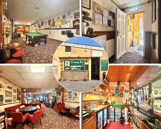 O’Connor’s Bar in Cleveleys has been reduced in price, with the long-established licensed sports bar now being offered with a starting bid of £70,000.