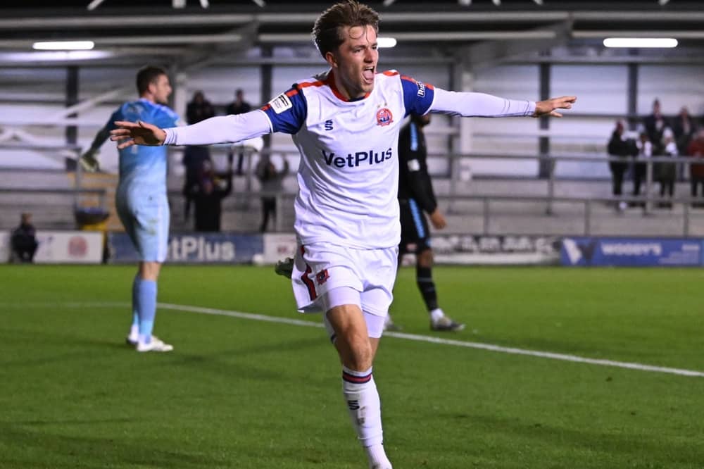 Jack Morris completed the scoring for AFC Fylde against Hartlepool