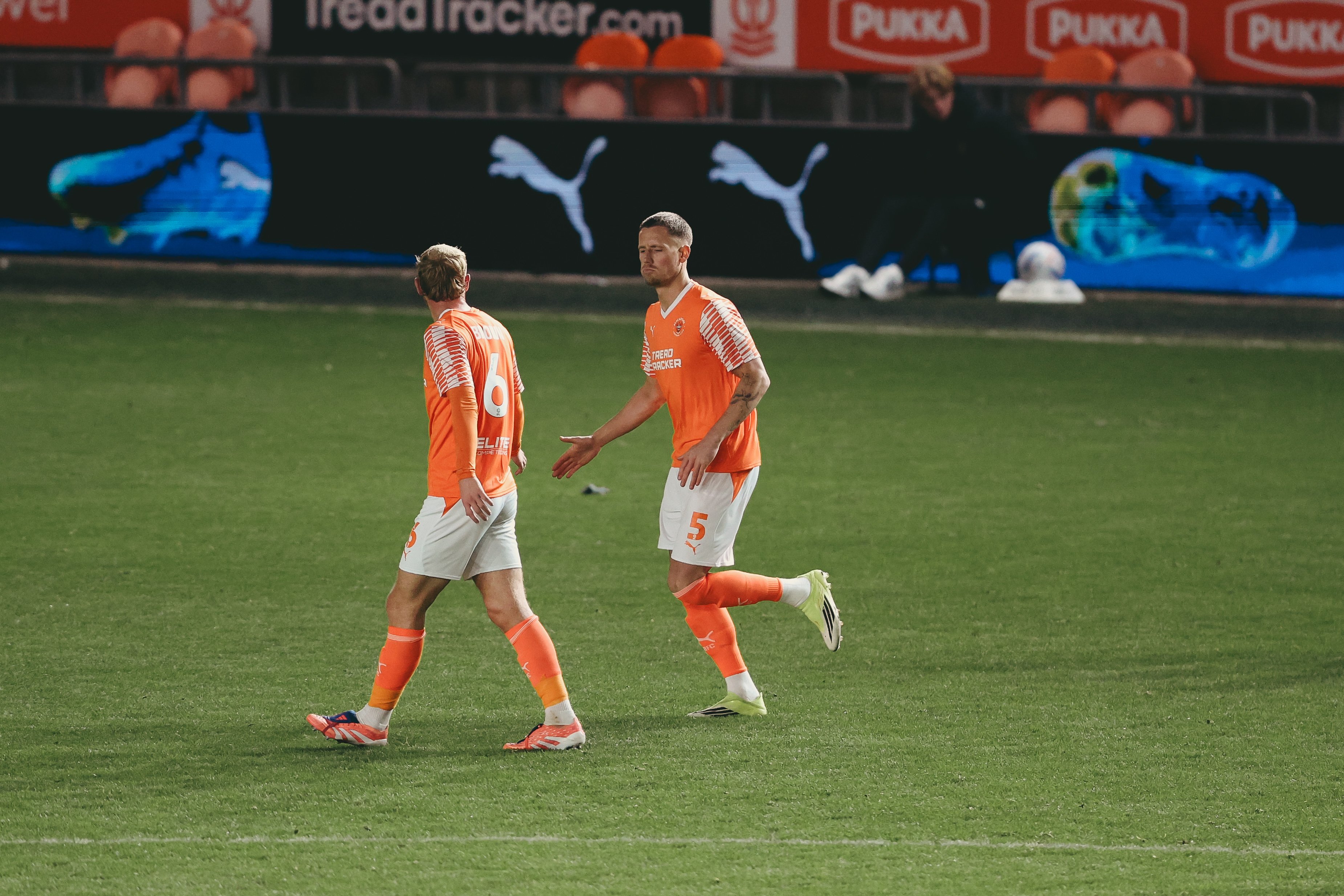 “It’s great to have him back”: Blackpool central defender returned from injury against Aston Villa’s U21s