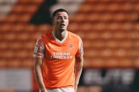 Blackpool defender Fraser Horsfall