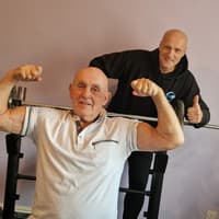 I'm and 80-year-old strongman and lifting weights but I won't go to a gym or see a doctor!