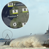 Fylde coast weekend weather update including when to expect dry weather and sunny spells