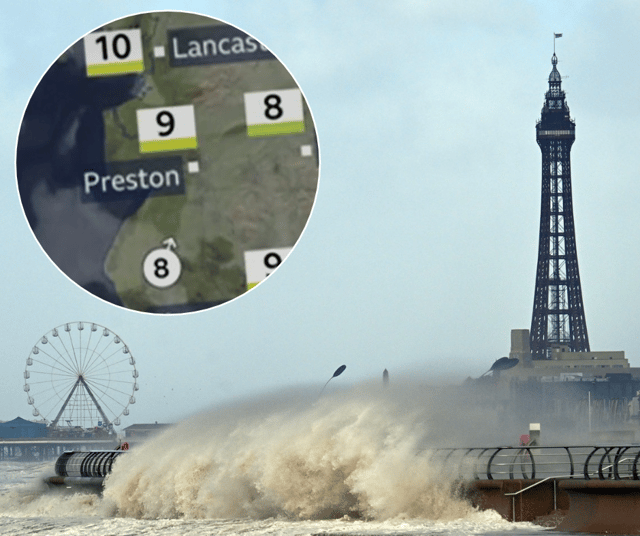 Blackpool is set to see improving weather conditions over the coming days, with showers easing and sunny spells expected to develop as high pressure builds towards the end of the week.