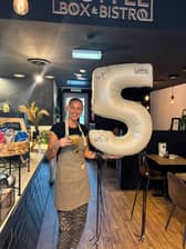 Rosie MacKay celebrates five years at Coffee Box and Bistro