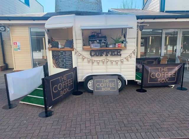 Rosie's original horse cart Coffee Box