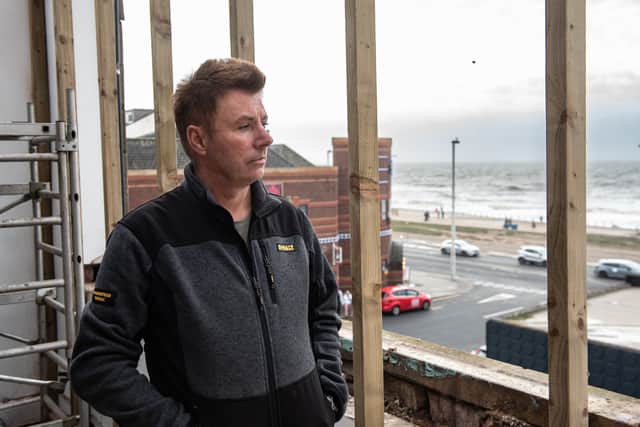 Nick says that the damage has impacted his business at one of the busiest times of the year. Photo: Lucinda Herbert
