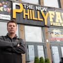 The New Philly bar has had the roof blown off during the high winds of Storm Boelo, as Nick Pritchard is faced with a huge task of repairing the damage. Photo: Lucinda Herbert