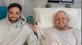 Blackpool golf club head greenkeeper Chris Hulme (right) has completed a remarkable 100-mile walking challenge after receiving a life-changing kidney transplant from his friend Oli (left), raising more than £8,500 for kidney research.