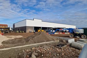 The new M&S food store taking shape at Norcross