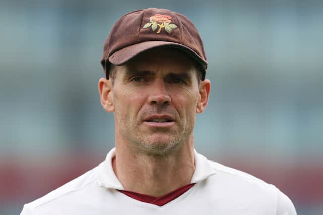 James Anderson has been released by Lancashire