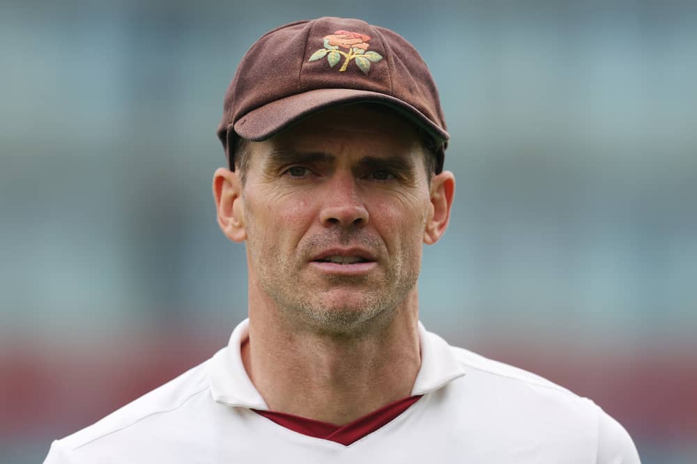 James Anderson has been released by Lancashire