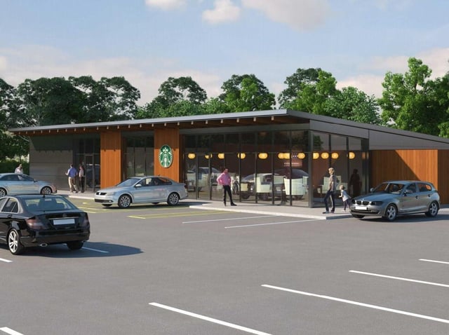 Artist's impression of the new development at the Morrison's site